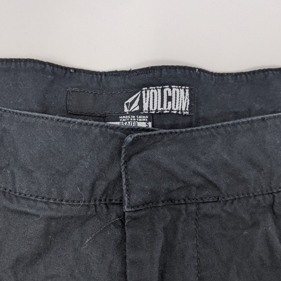 Volcom Stone Black Chino Shorts - Picture 3 of 7